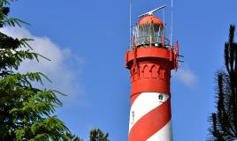 Phare de West Schouwen aux Pays-Bas 