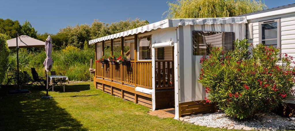 Mobil home du camping Mer et Soleil d'Oléron