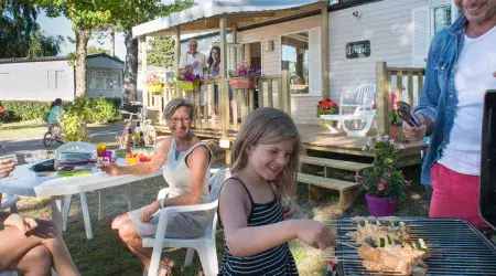 Barbecue en famille au Bois Masson