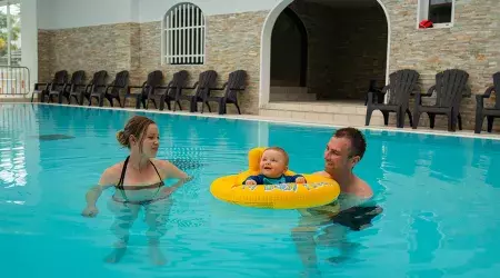 Piscine intérieure au Bois Masson